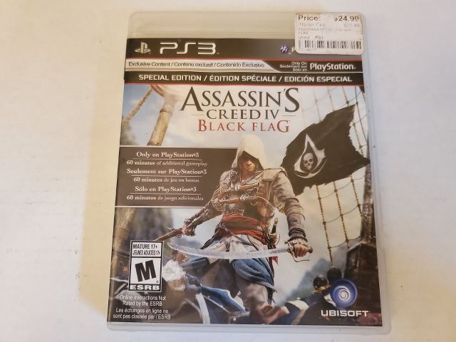 Sony Playstation 3 Assassin's Creed IV Black Flag Special Edition video game