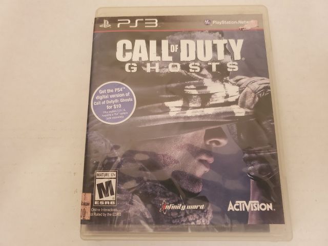Sony Playstation 3 Call of Duty Ghosts video game