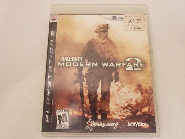 Sony Playstation 3 Call of Duty Modern Warfare 2 video game