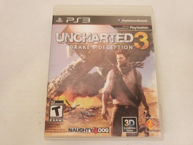 Sony Playstation 3 Uncharted 3 Drake's Deception video game