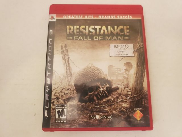 Sony Playstation 3 Resistance Fall of Man Greatest Hits video game