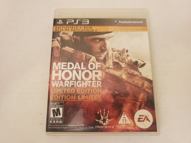 Sony Playstation 3 Medal of Honor Warfighter Limited Edition video game