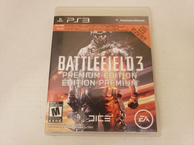 Sony Playstation 3 Battlefield 3 Premium Edition video game