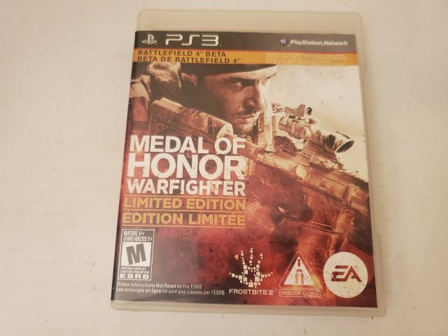 Sony Playstation 3 Medal of Honor Warfighter Limited Edition video game