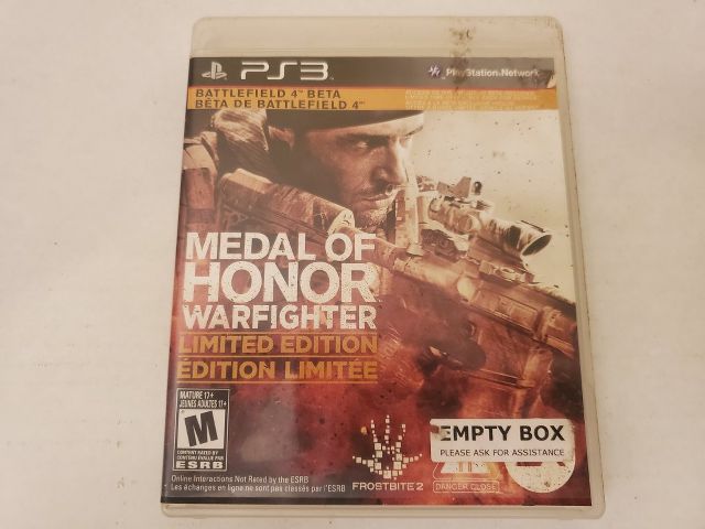 Sony Playstation 3 Medal of Honor Warfighter Limited Edition video game