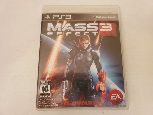 Sony Playstation 3 Mass Effect 3 video game