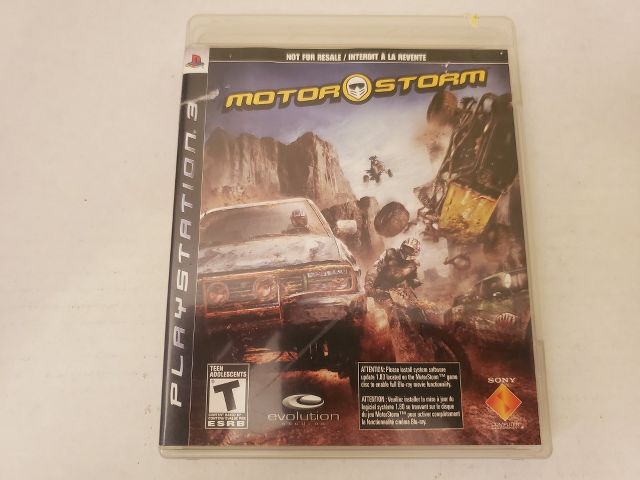 Sony Playstation 3 Motor Storm Not for Resale video game