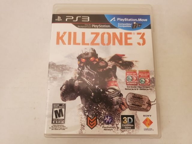 Sony Playstation 3 Killzone 3 video game