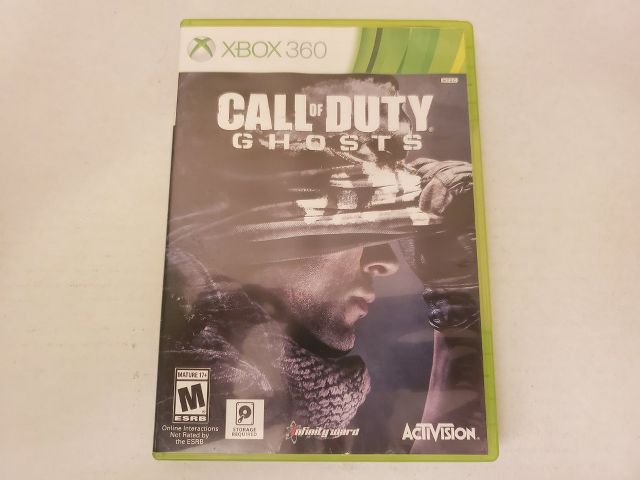 Microsoft Xbox 360 Call of Duty Ghosts video game
