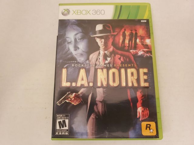 Microsoft Xbox 360 L.A. Noire video game