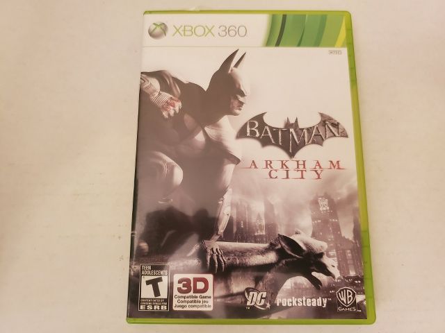 Microsoft Xbox 360 Batman Arkham City video game