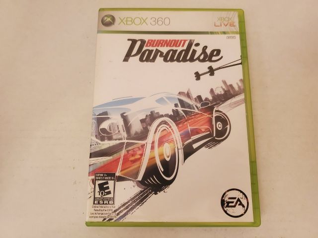 Microsoft Xbox 360 Burnout Paradise video game