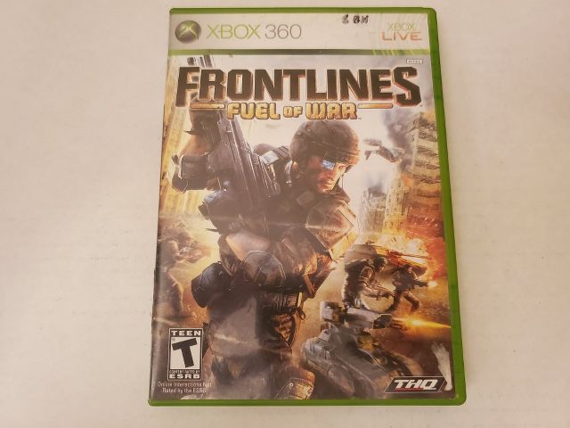 Microsoft Xbox 360 Frontlines Fuels of War video game