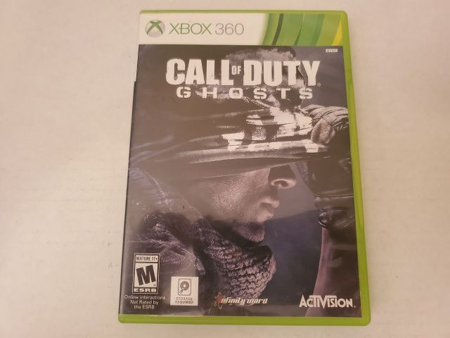 Microsoft Xbox 360 Call of Duty Ghosts video game