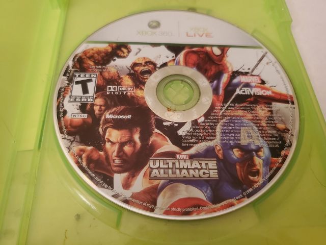 Microsoft Xbox 360 Ultimate Alliance video game