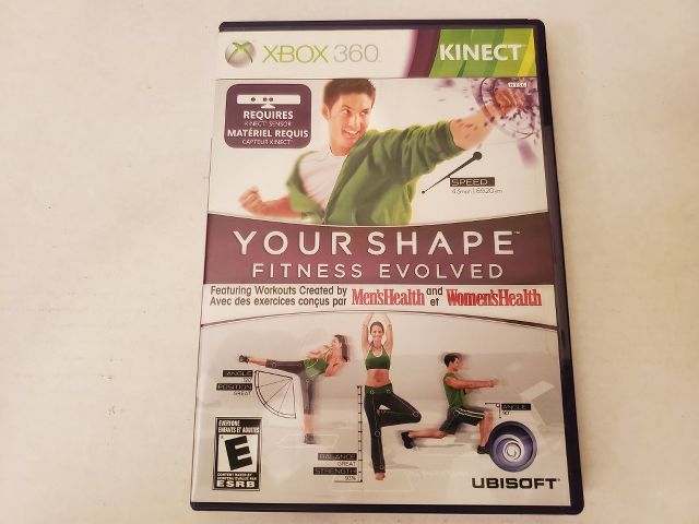 Microsoft Xbox 360 Your Shape Fitness Evolved video game