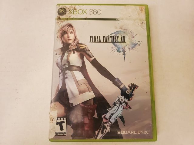 Microsoft Xbox 360 Final Fantasy XIII video game