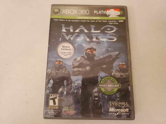 Microsoft Xbox 360 Halo Wars Platinum Hits video game