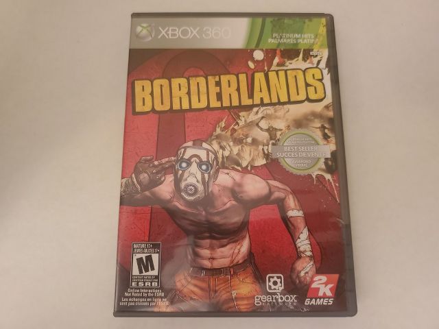 Microsoft Xbox 360 Borderlands Platinum Hits video game