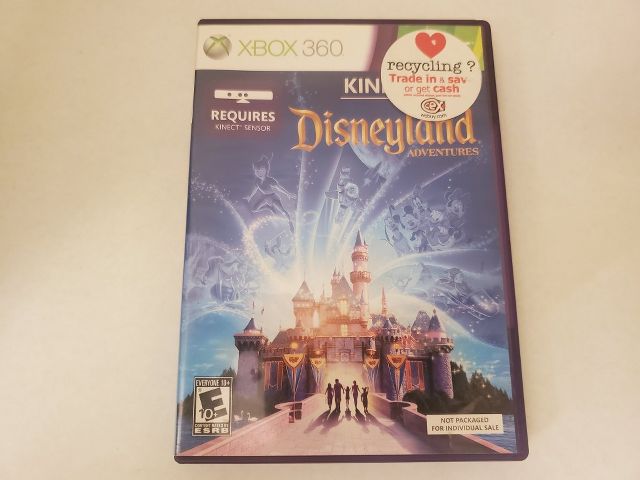 Microsoft Xbox 360 Disneyland Adventures video game