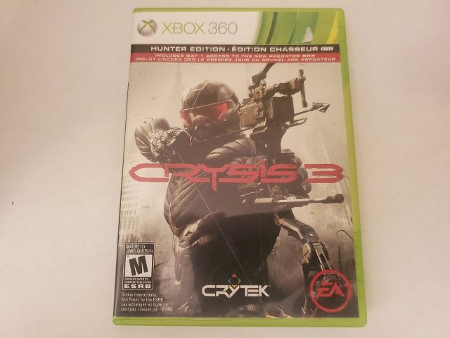 Microsoft Xbox 360 Crysis 3 Hunter Edition video game