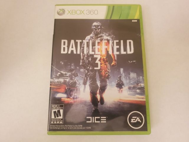 Microsoft Xbox 360 Battlefield 3 video game