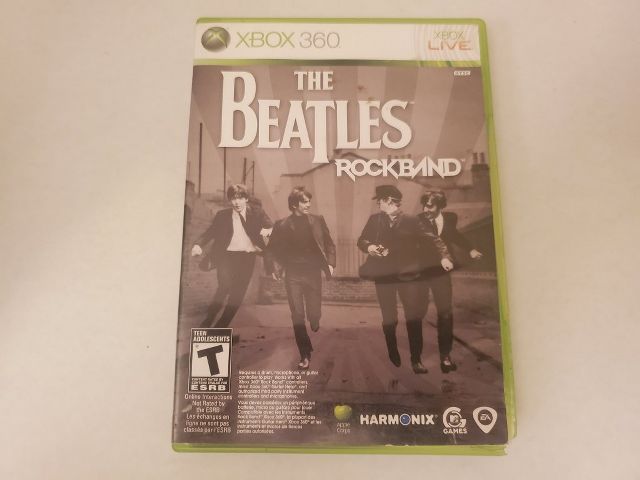 Microsoft Xbox 360 The Beatles Rockband video game