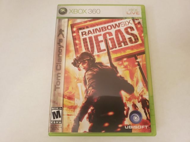 Microsoft Xbox 360 Rainbow Six Vegas video game