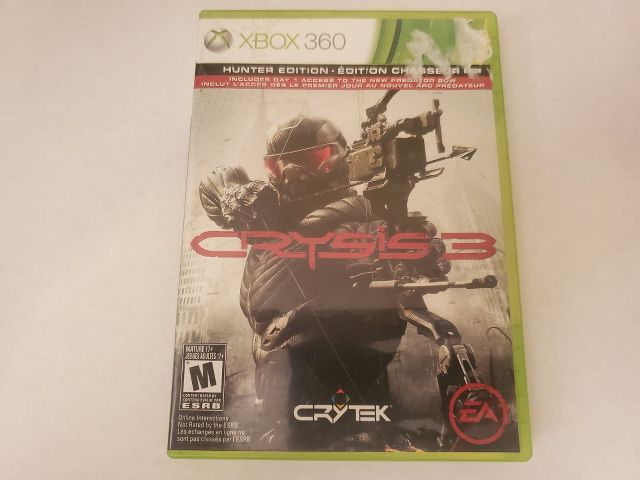 Microsoft Xbox 360 Crysis 3 Hunter Edition video game