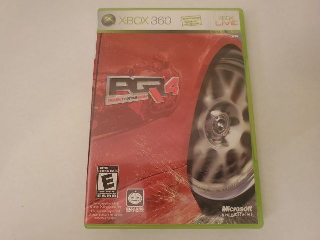 Microsoft Xbox 360 Project Gotham Racing 4 video game