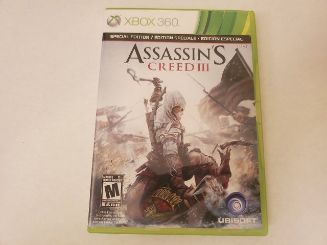 Microsoft Xbox 360 Assassin's Creed III Special Edition video game