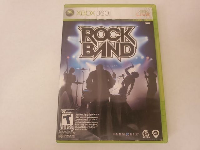 Microsoft Xbox 360 Rockband video game
