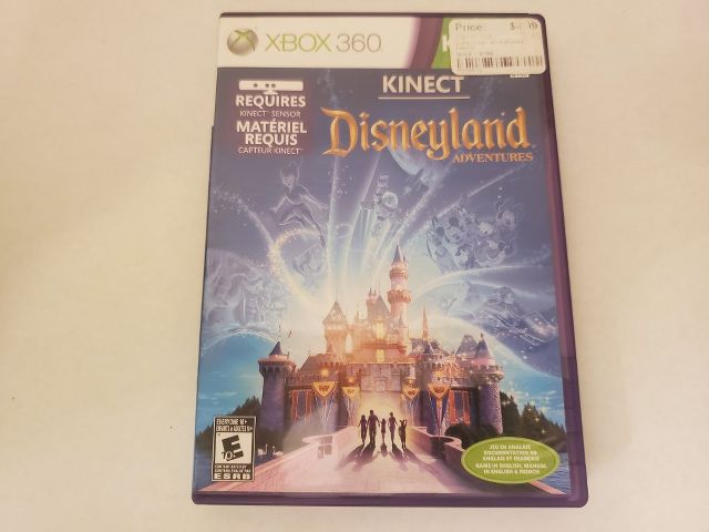 Microsoft Xbox 360 Disneyland Adventures video game