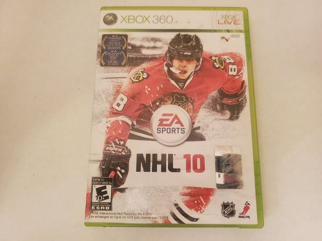 Microsoft Xbox 360 NHL 10 video game