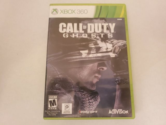 Microsoft Xbox 360 Call of Duty Ghosts video game