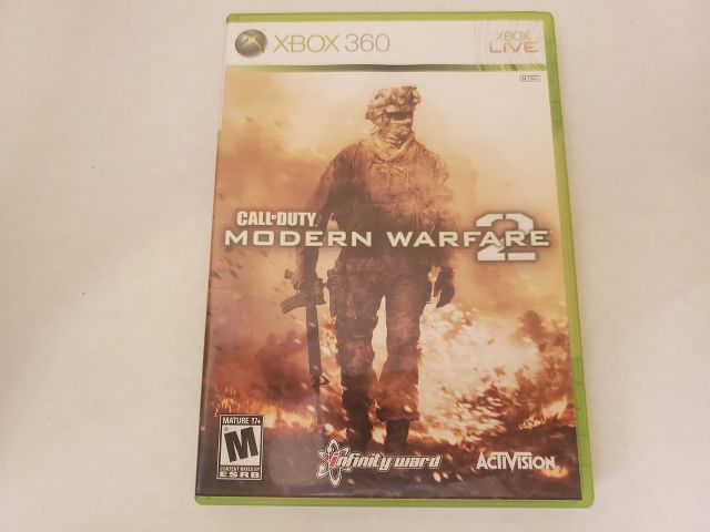 Microsoft Xbox 360 Call of Duty Modern Warfare 2 video game
