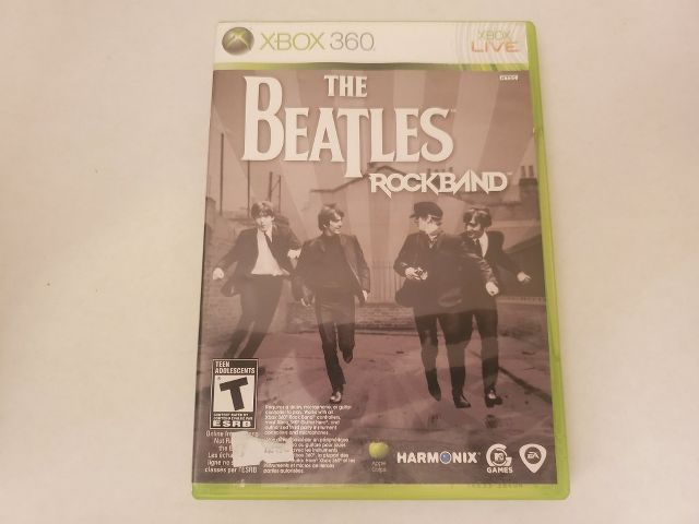 Microsoft Xbox 360 The Beatles Rockband video game