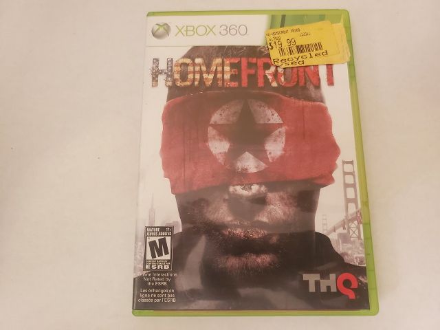 Microsoft Xbox 360 Homefront video game