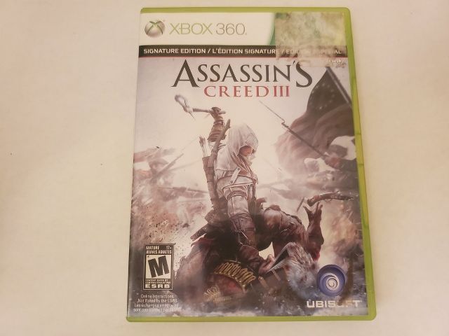 Microsoft Xbox 360 Assassin's Creed III Signature Edition video game