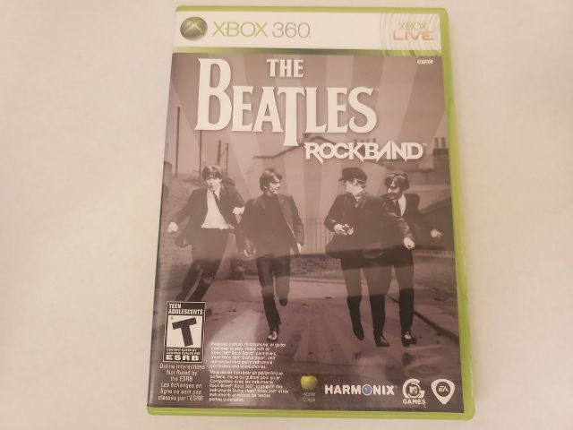 Microsoft Xbox 360 The Beatles Rockband video game