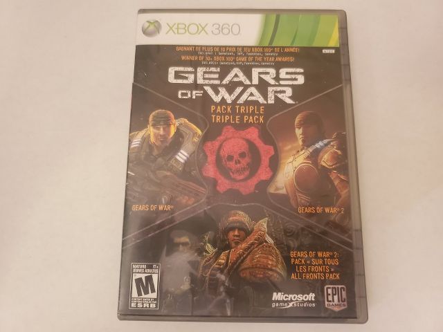 Microsoft Xbox 360 Gears of War Pack Triple video game