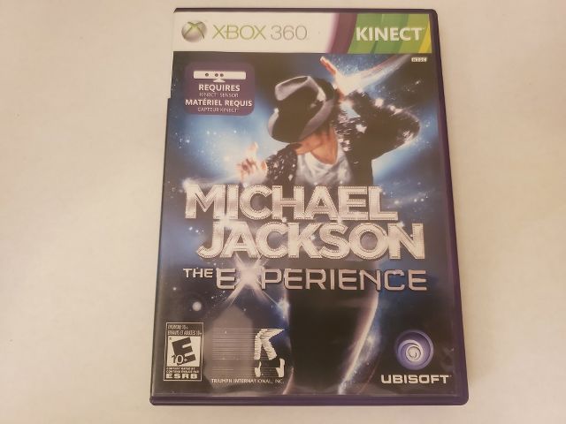 Microsoft Xbox 360 Michael Jackson The Experience video game