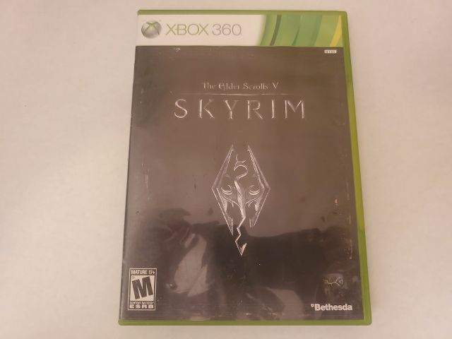 Microsoft Xbox 360 Skyrim The Elder Scrolls V video game