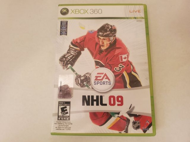 Microsoft Xbox 360 NHL 09 video game
