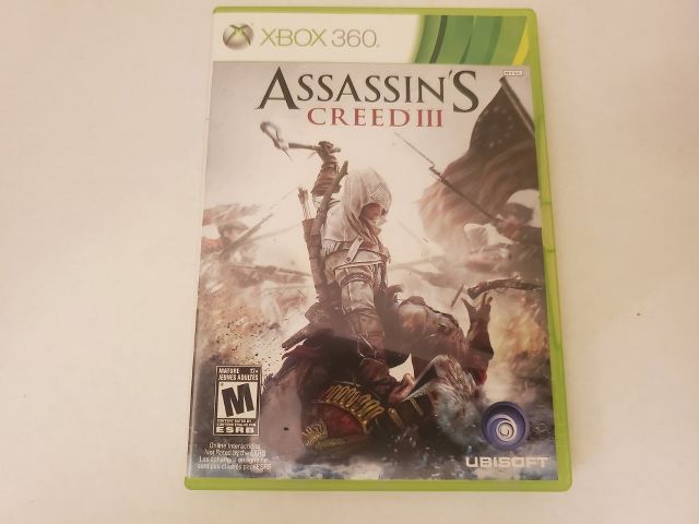 Microsoft Xbox 360 Assassin's Creed III video game