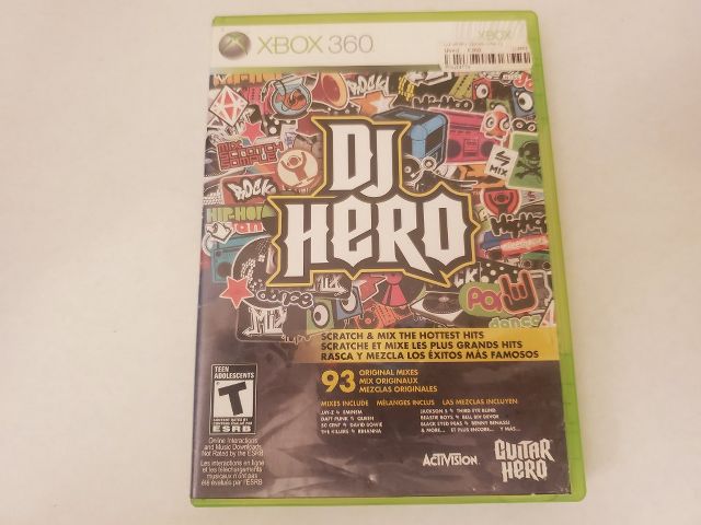 Microsoft Xbox 360 DJ Hero video game