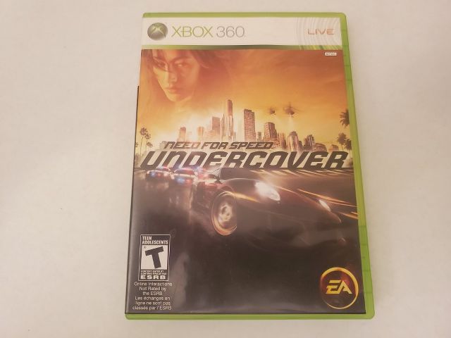 Microsoft Xbox 360 Need for Speed Undercover video game