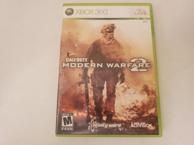 Microsoft Xbox 360 Call of Duty Modern Warfare 2 video game