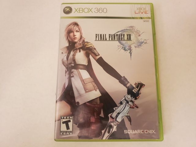 Microsoft Xbox 360 Final Fantasy XIII video game