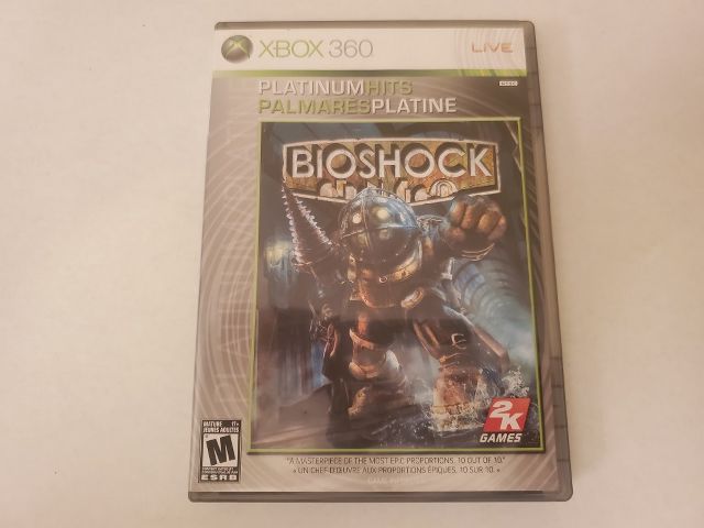 Microsoft Xbox 360 Bioshock Platinum Hits video game
